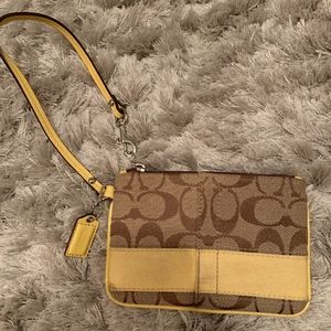 Coach Wristlet